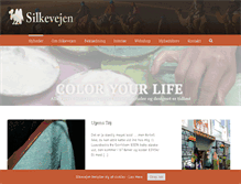 Tablet Screenshot of butiksilkevejen.com